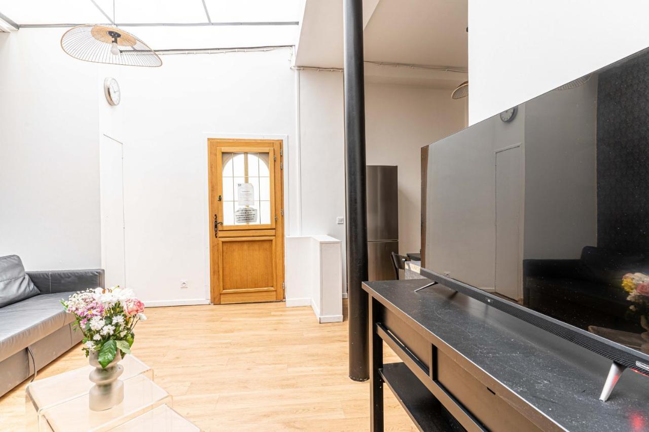 08 Design Flat Republique Lejlighed Paris Eksteriør billede