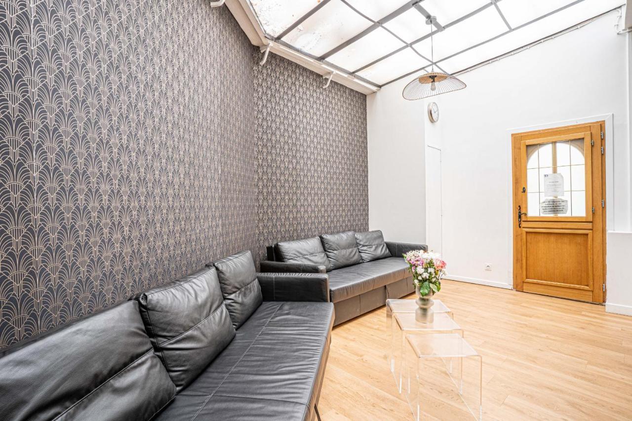 08 Design Flat Republique Lejlighed Paris Eksteriør billede